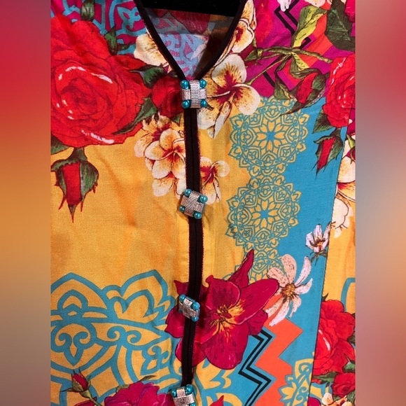 Vintage Floral Mini Dress - Picture 8 of 13